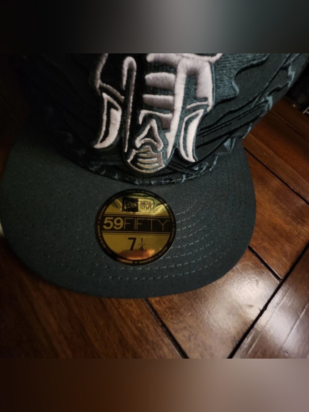 Oakland A’s New Era 59fifty Hat Elephant Sunglasses Size 7 1/4 - Picture 2 of 6